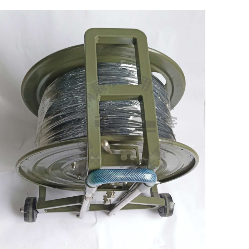 工业光缆绕线盘光缆盘 手动绕线盘 便携式 手提式 推拉式 背负式