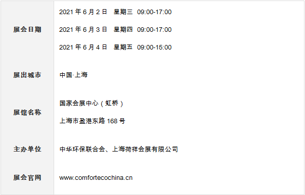 上海国际生态舒适系统展览会