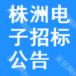 株洲電子招標(biāo)公告