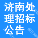 濟(jì)南處理招標(biāo)公告