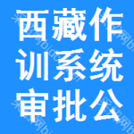 西藏作訓(xùn)系統(tǒng)審批公示