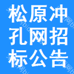 松原沖孔網(wǎng)招標(biāo)公告