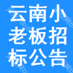 云南小老板招標(biāo)公告