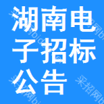 湖南電子招標(biāo)公告