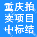 重慶拍賣項目中標(biāo)結(jié)果