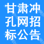 甘肅沖孔網(wǎng)招標公告