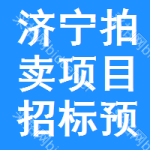 濟(jì)寧拍賣項(xiàng)目招標(biāo)預(yù)告