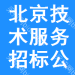 北京技術(shù)服務(wù)招標(biāo)公告