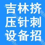 吉林?jǐn)D壓針刺設(shè)備招標(biāo)預(yù)告