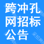 跨沖孔網(wǎng)招標(biāo)公告